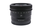Sony 24mm f2.8 G (SEL24F28G)