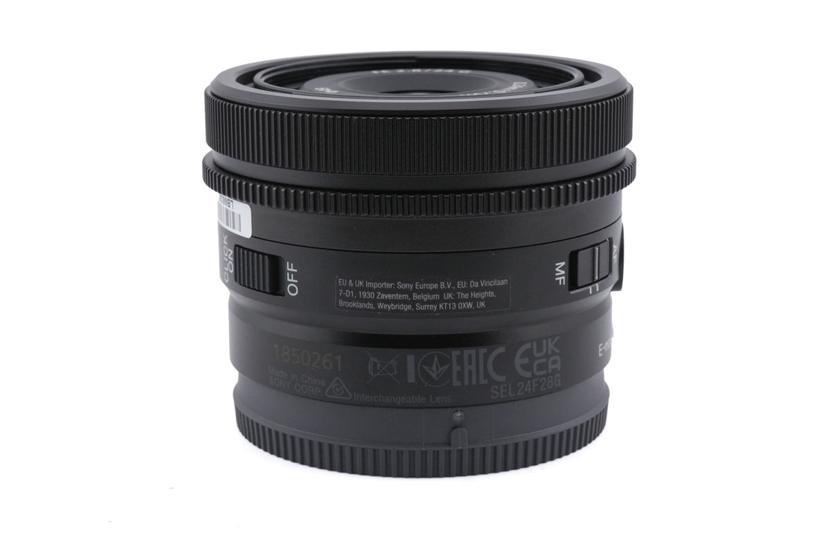 Sony 24mm f2.8 G (SEL24F28G)