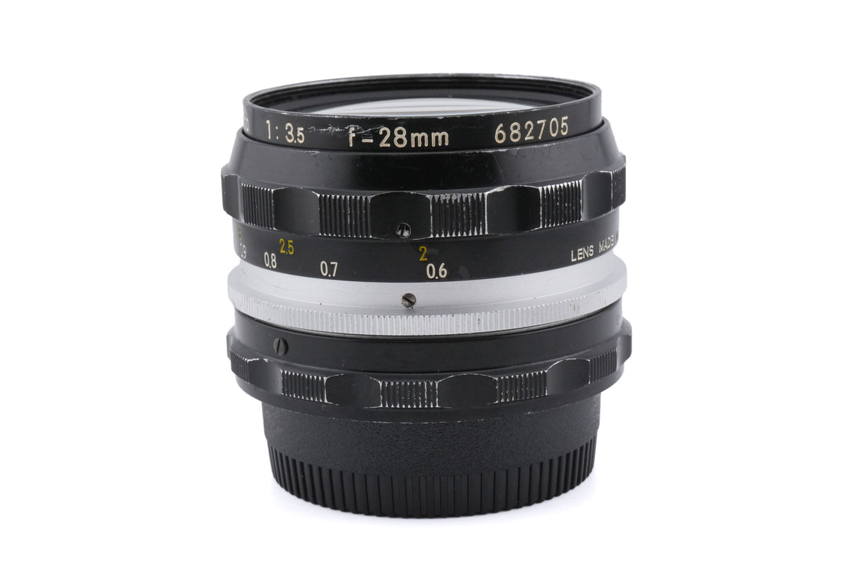 Nikon 28mm f3.5 Nikkor-H Auto Pre-AI