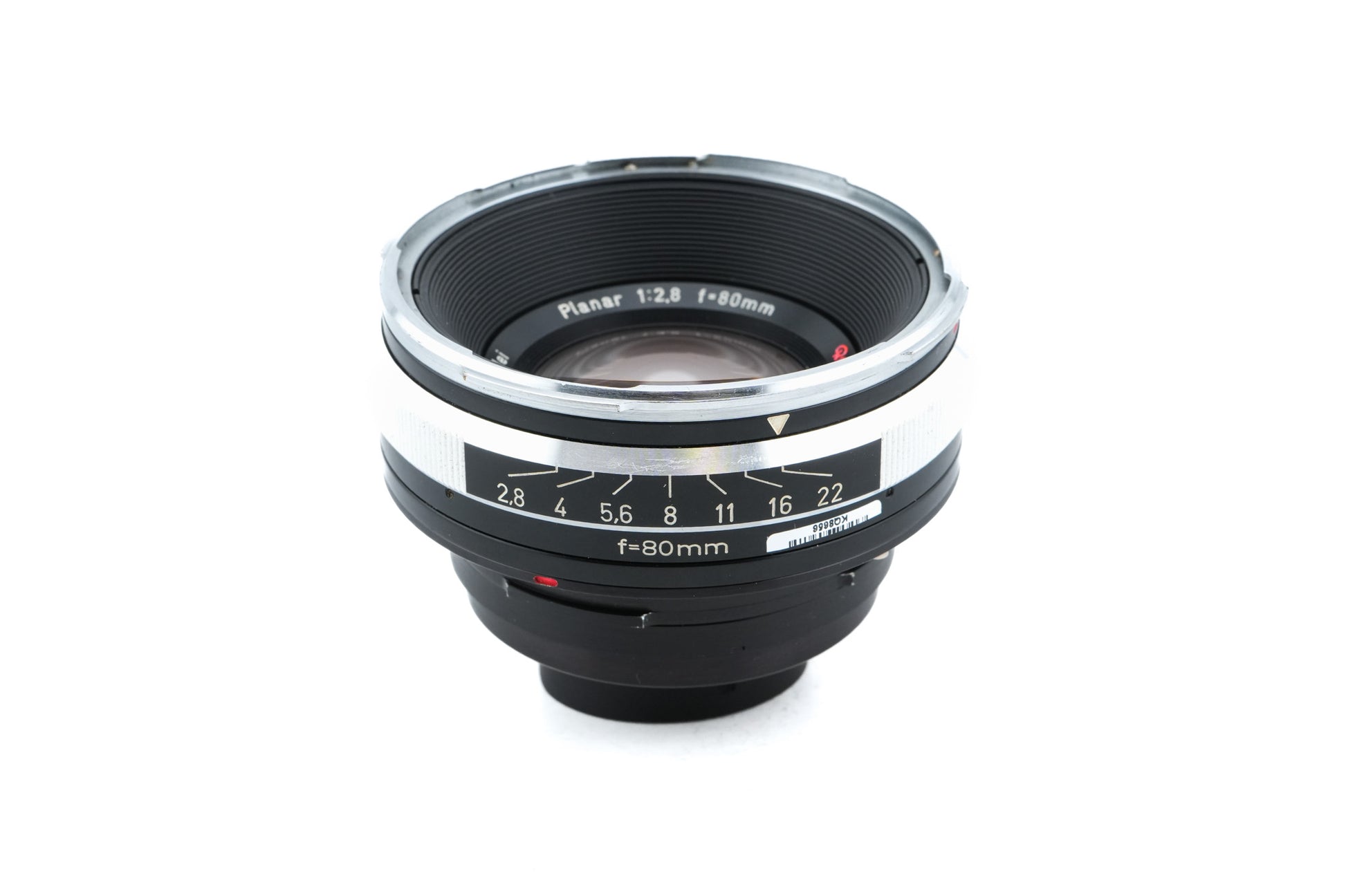 Carl Zeiss 80mm Planar Lens – Kamerastore - Main Image