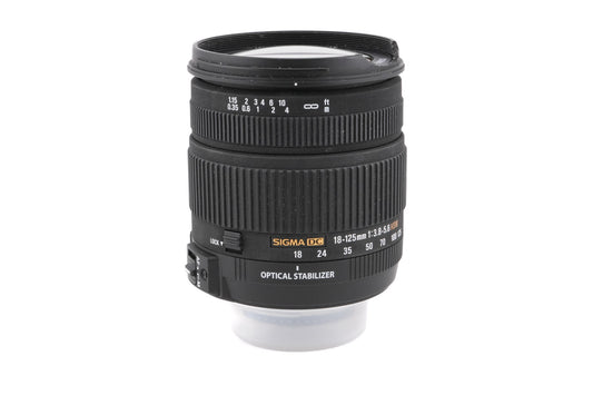 Sigma 18-125mm f3.8-5.6 DC OS HSM - Lens