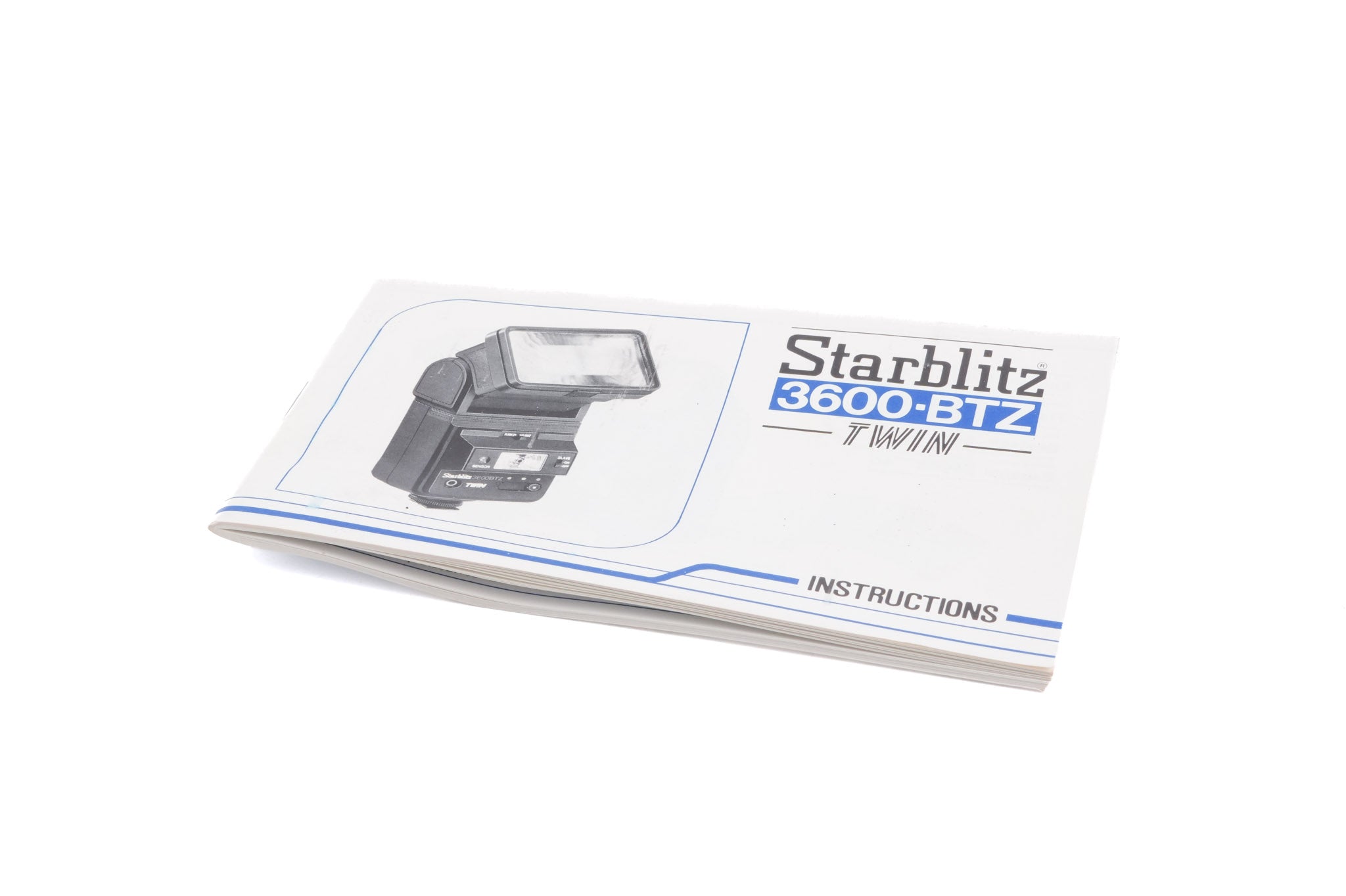 Starblitz 3600BTZ Twin Instructions