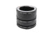 Pentax Extension Tube Set K (1-3)