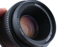 Nikon 50mm f1.8 AF Nikkor D