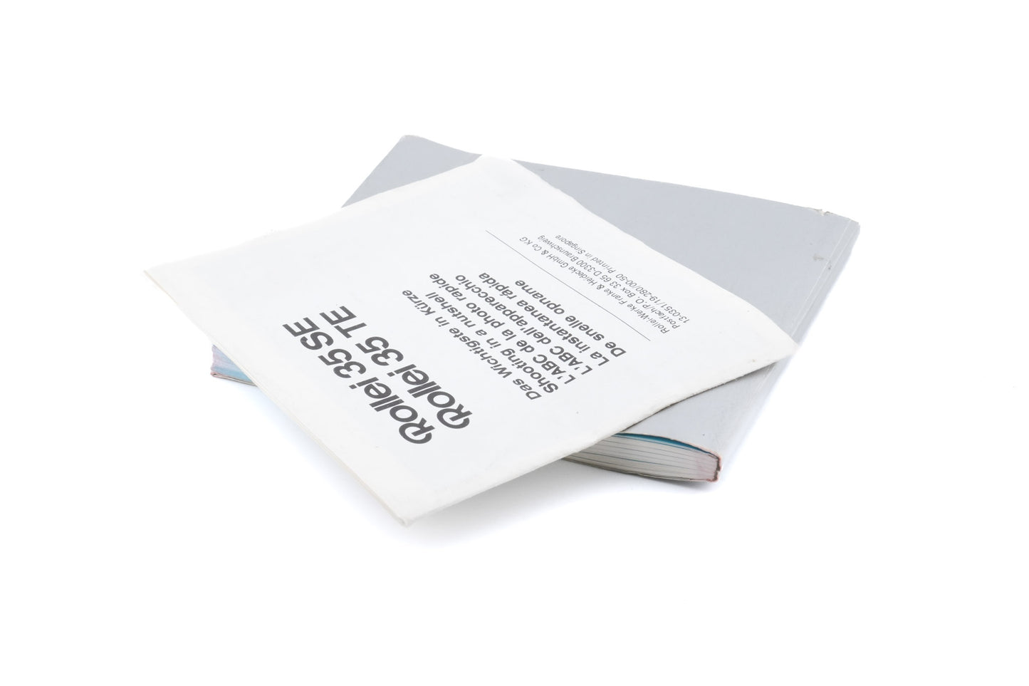 Rollei 35 SE / 35 TE Instructions