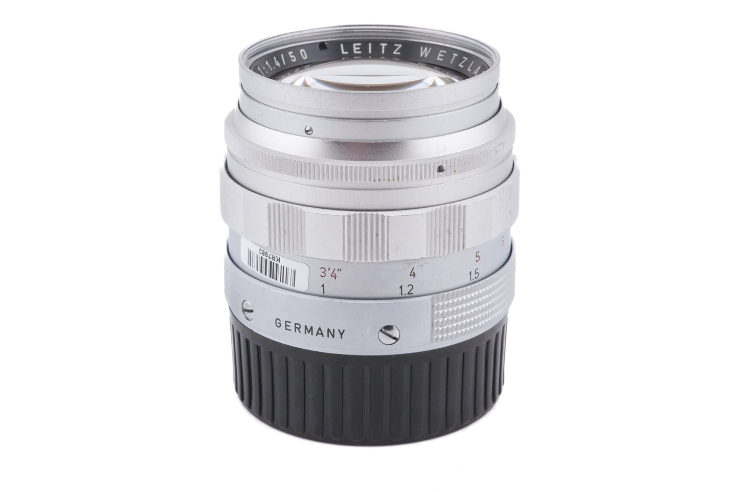 Leica 50mm f1.4 Summilux (Type I) (Silver, SOOME / 11114)