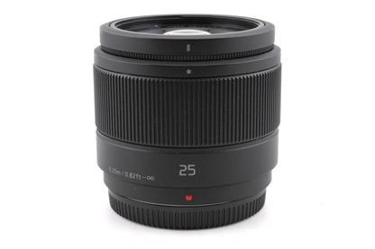 Panasonic 25mm f1.7 Lumix G ASPH. (H-H025)