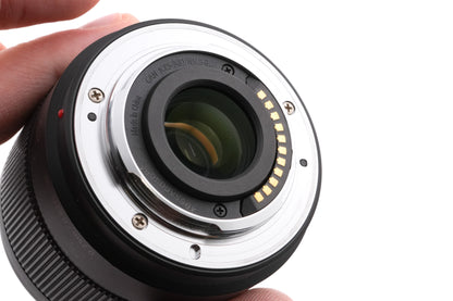 Panasonic 25mm f1.7 Lumix G ASPH. (H-H025)