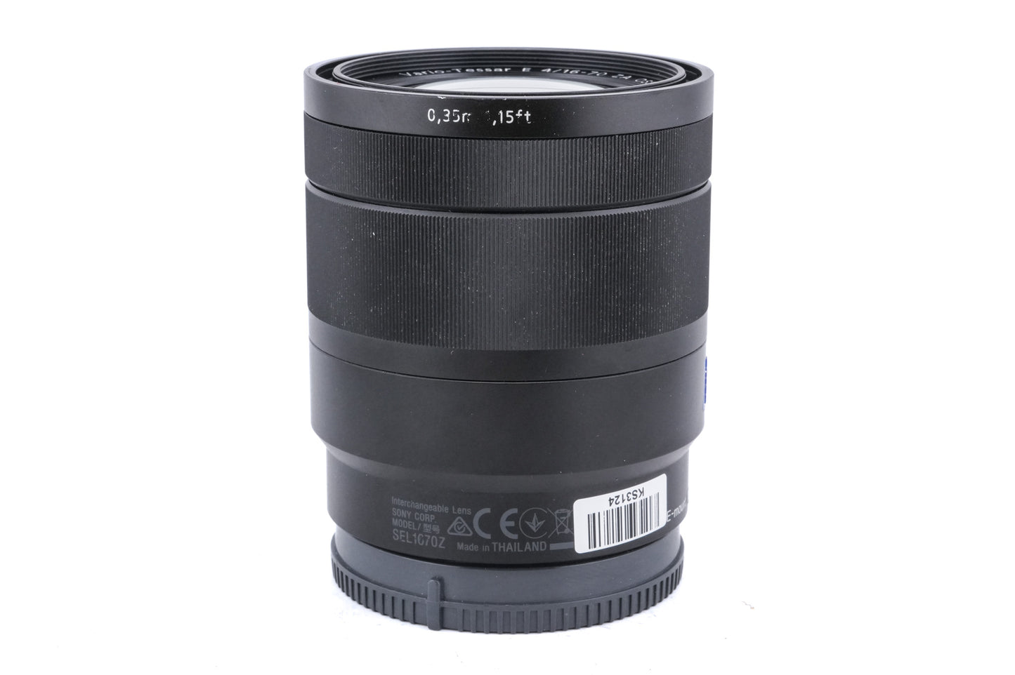 Sony 16-70mm f4 Vario-Tessar T* ZA OSS (SEL1670Z)