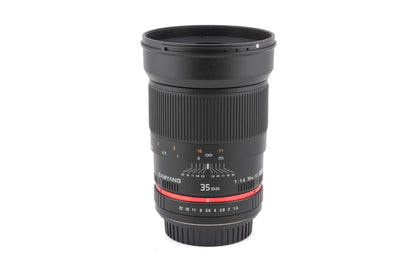 Samyang 35mm f1.4 AS UMC