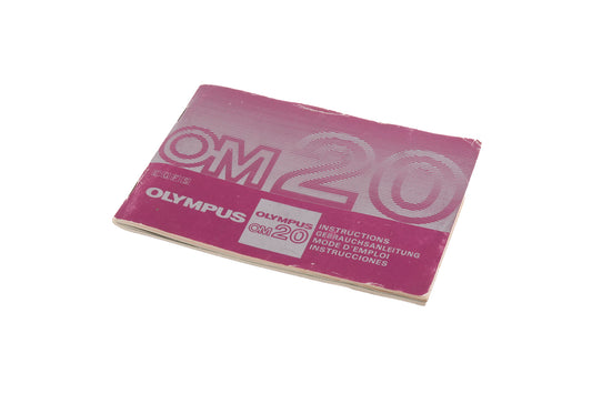 Olympus OM20 Instructions
