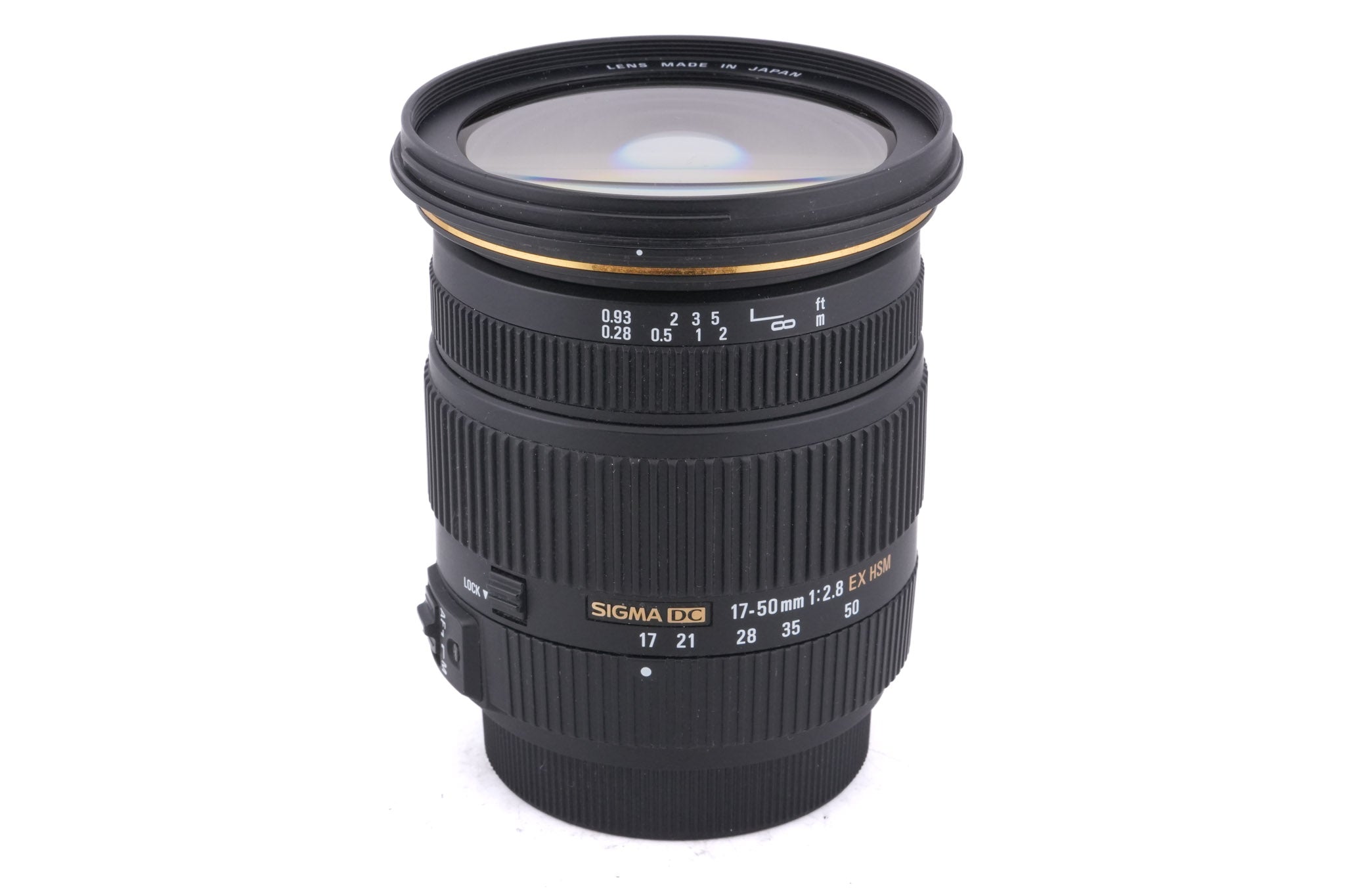 Sigma 17-50mm f2.8 EX DC HSM