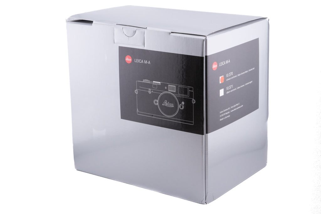 Leica M-A (Typ 127) (Black, 10370)