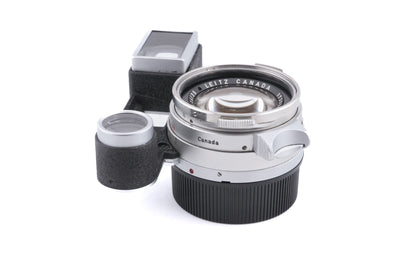 Leica 35mm f1.4 Summilux (Type I, Goggles, Steel Rim) (Silver, 11871)