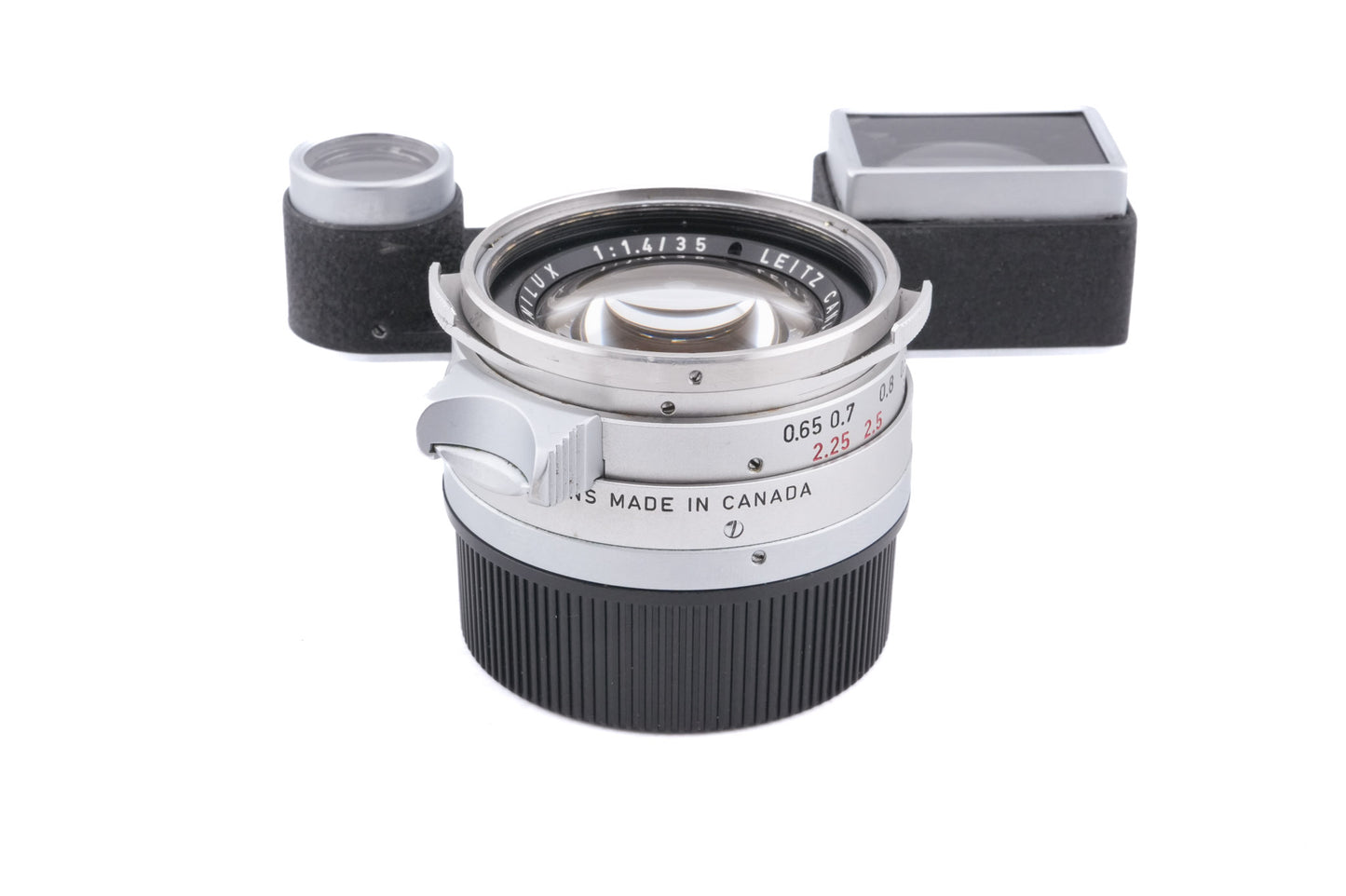 Leica 35mm f1.4 Summilux (Type I, Goggles, Steel Rim) (Silver, 11871)