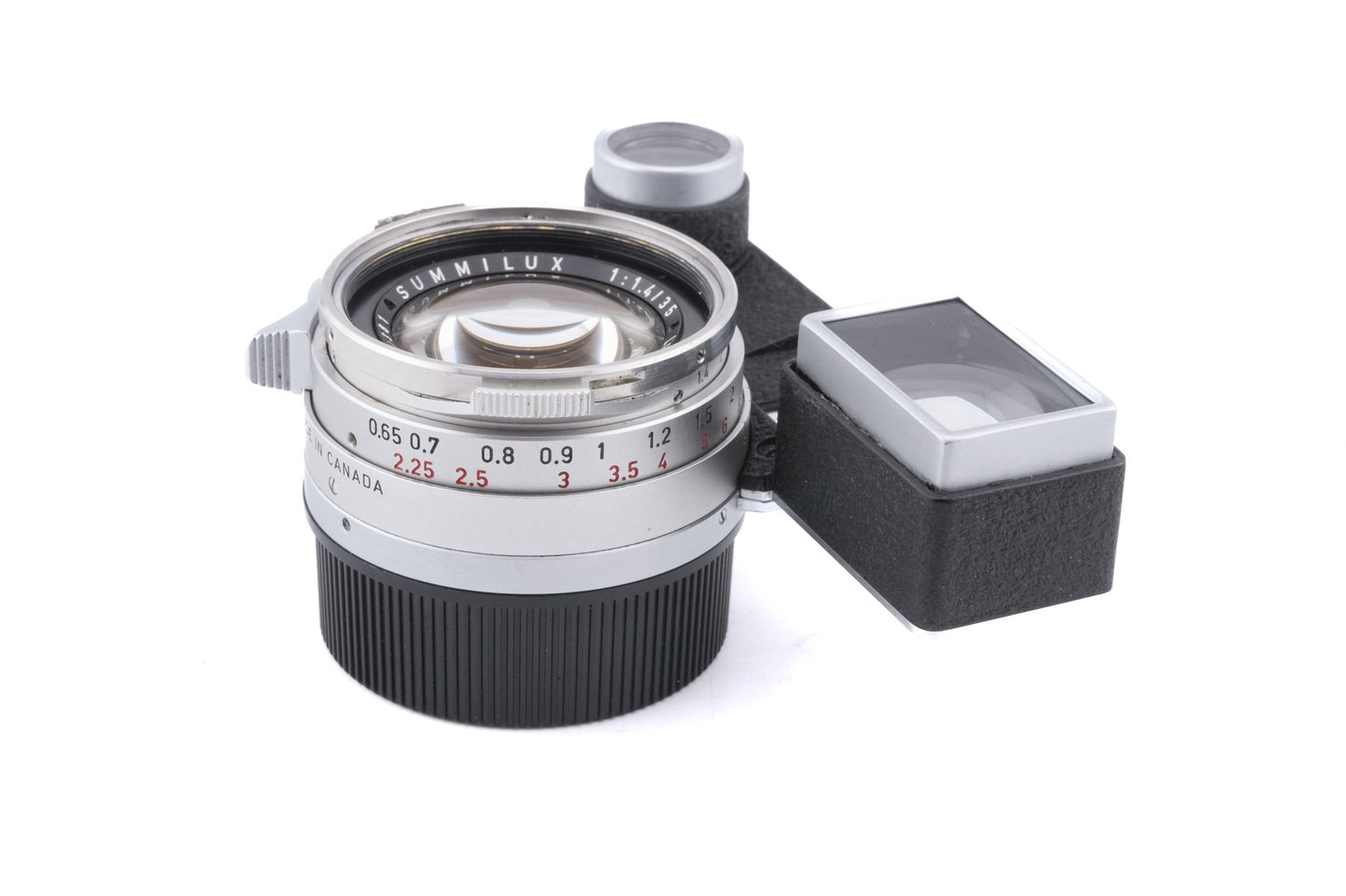 Leica 35mm f1.4 Summilux (Type I, Goggles, Steel Rim) (Silver, 11871)