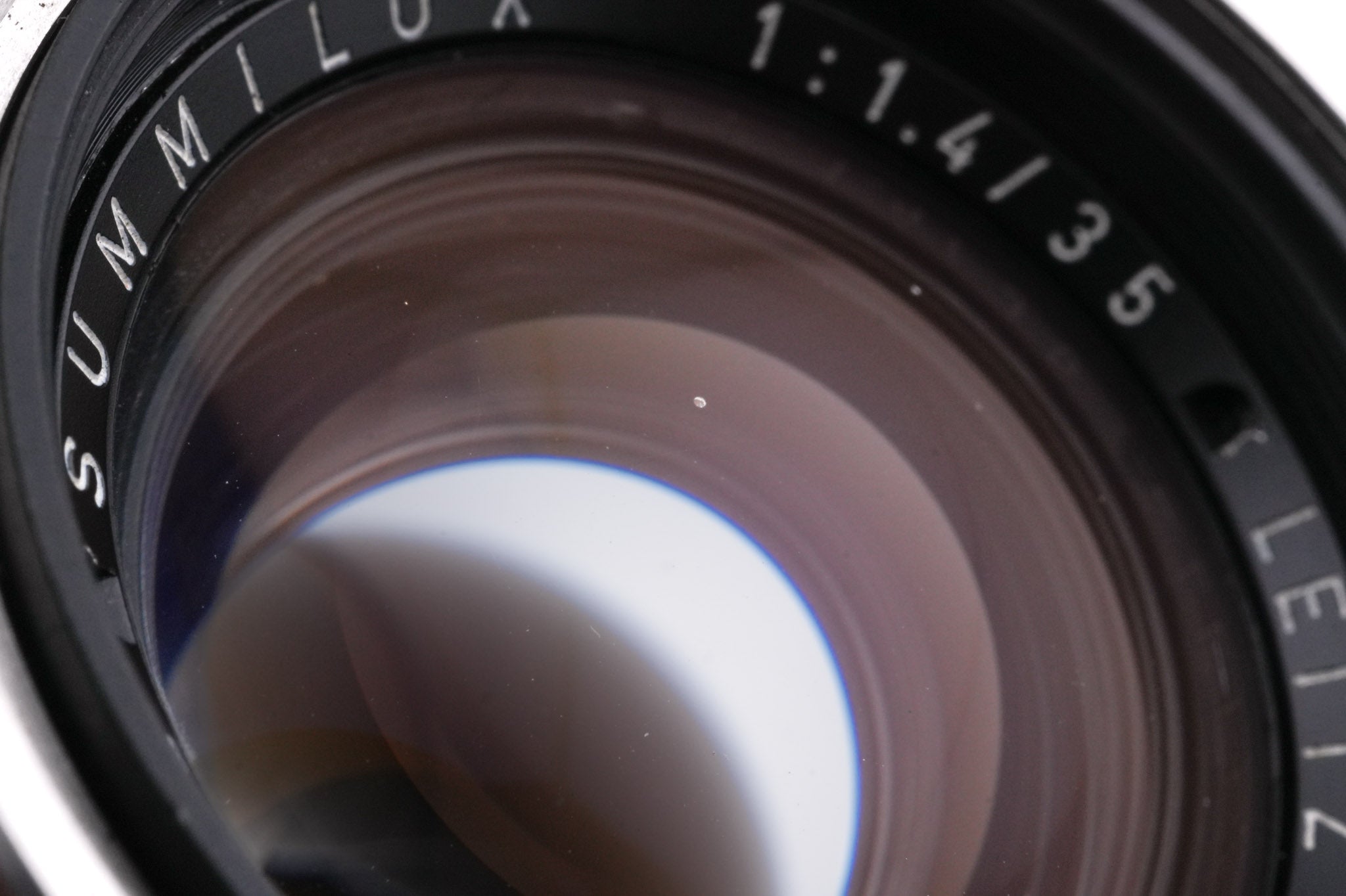 Leica 35mm f1.4 Summilux (Type I, Steel Rim) (Black, 11869)
