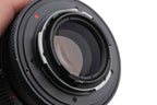 Carl Zeiss 85mm f1.4 Planar T* (MM)