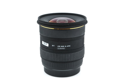 Sigma 10-20mm f4-5.6 EX DC HSM