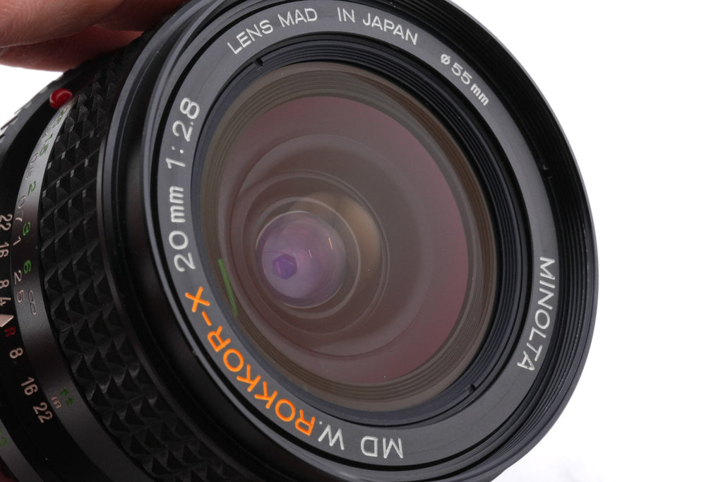 Minolta 20mm f2.8 MD W.Rokkor-X