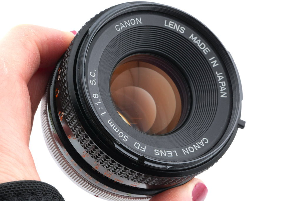 Canon 50mm f1.8 S.C.