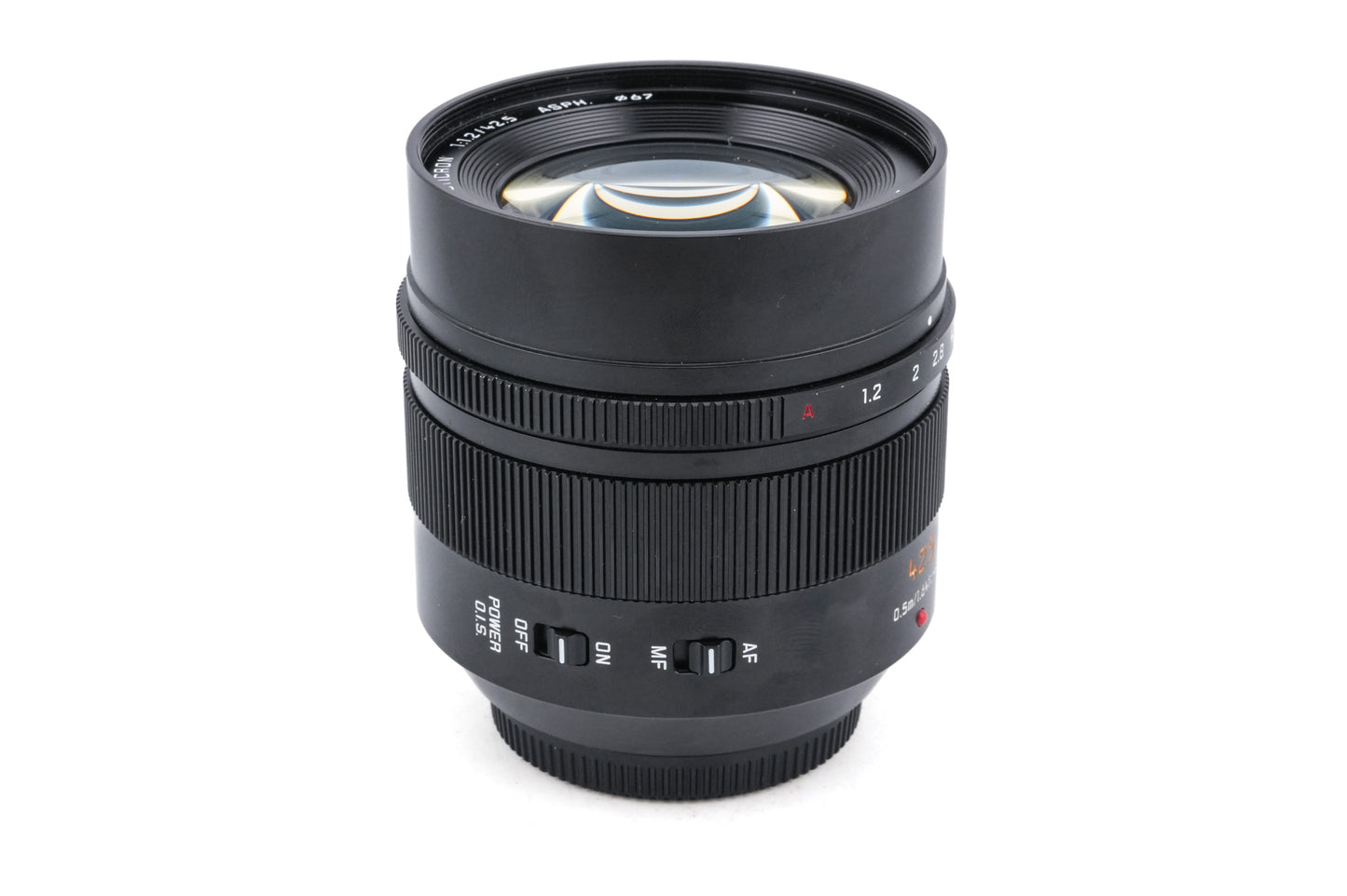 Panasonic 42.5mm f1.2 Leica DG Nocticron ASPH. Power O.I.S. (H-NS043)