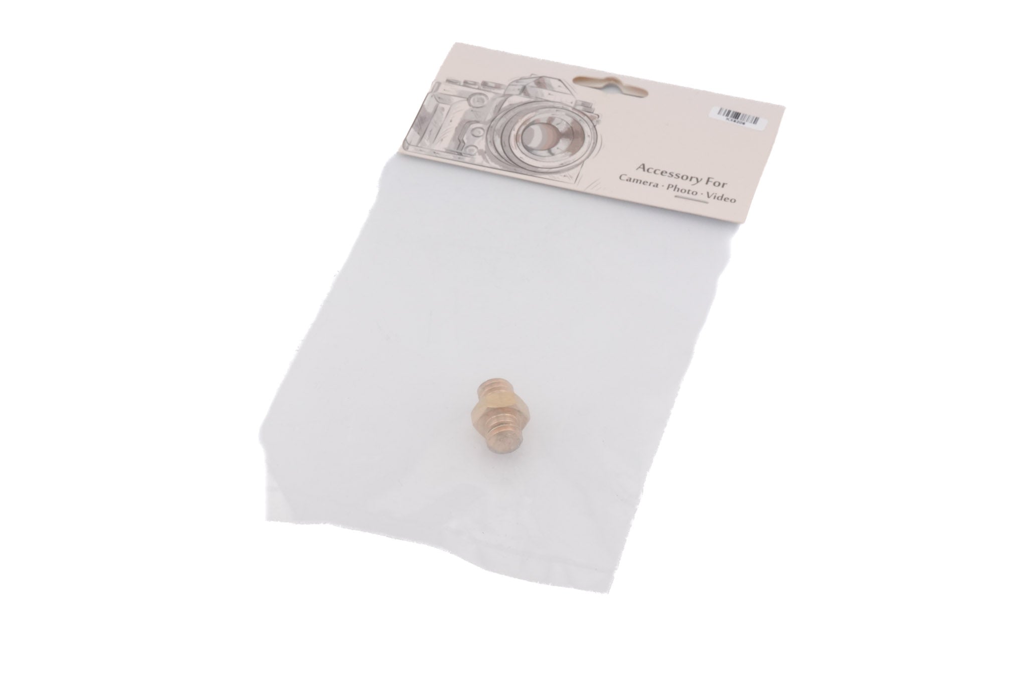 StudioKing 3/8" - 3/8" MC-1060A Male Spigot Adapter