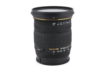 Sigma 18-50mm f2.8 DC EX Macro