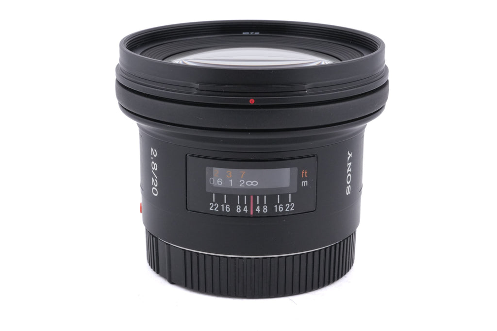 Sony 20mm f2.8 AF (SAL20F28)