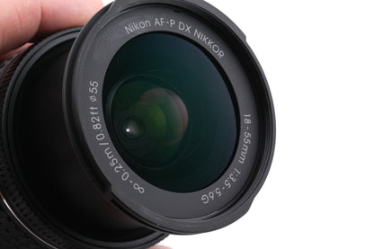 Nikon 18-55mm f3.5-5.6 AF-P Nikkor G