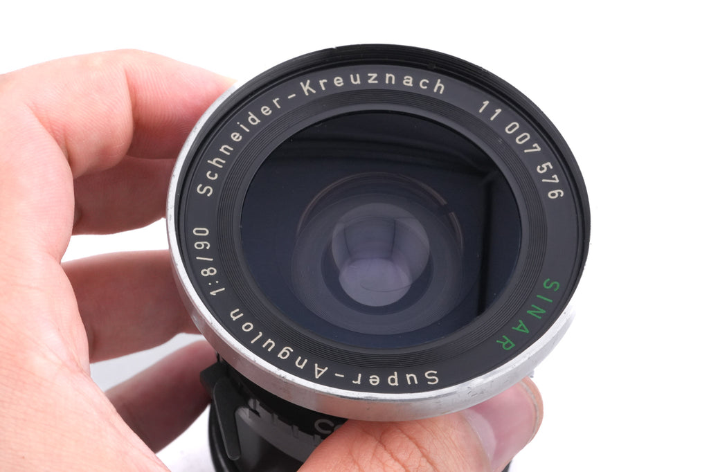 Schneider-Kreuznach 90mm f8 Super-Angulon (Shutter)