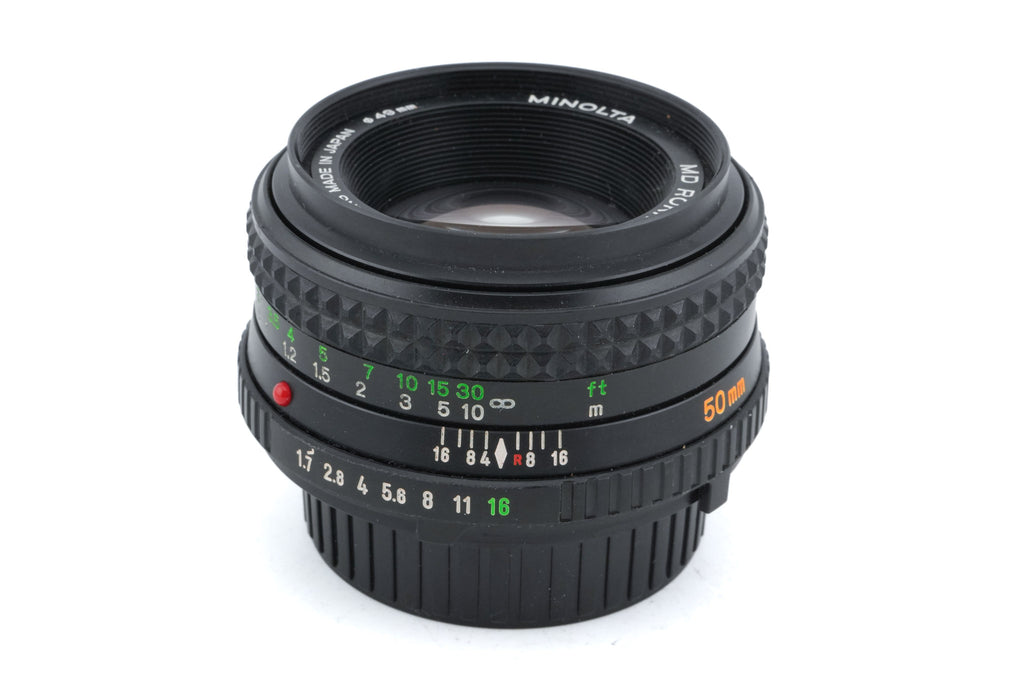 Minolta 50mm f1.7 MD Rokkor