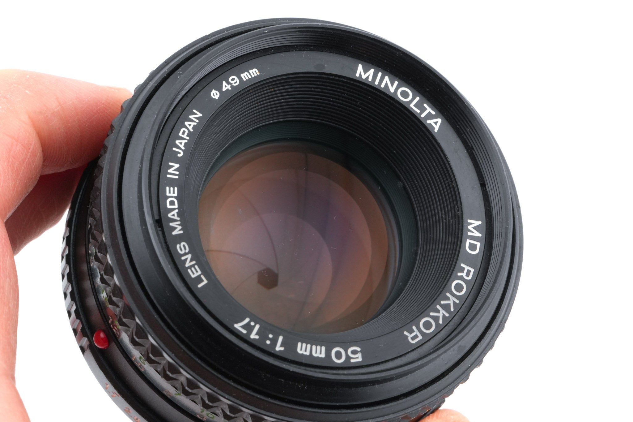 Minolta 50mm f1.7 MD Rokkor