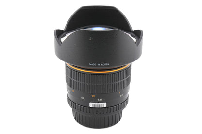 Samyang 14mm f2.8 ED AS IF UMC