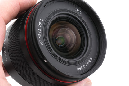 Samyang 12mm f2 AF