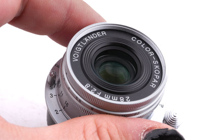 Voigtländer 28mm f2.8 Color-Skopar L