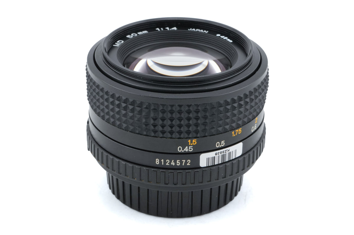 Minolta 50mm f1.4 MD