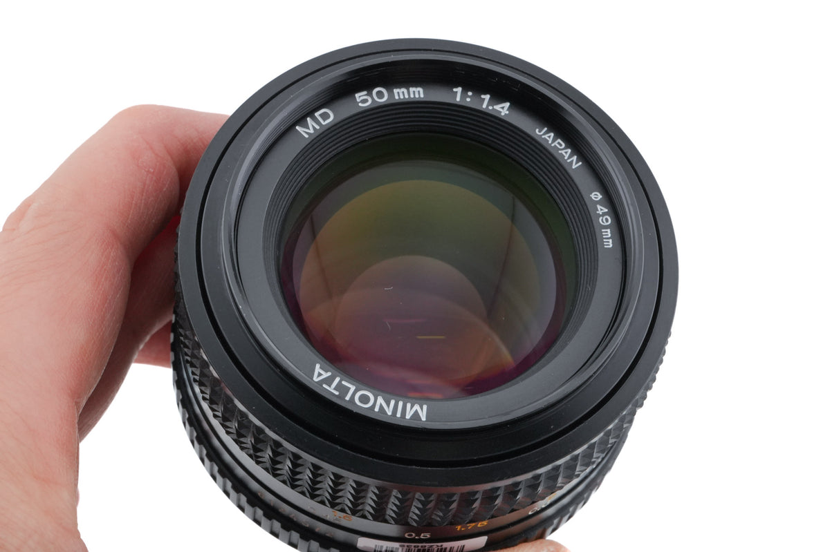 Minolta 50mm f1.4 MD