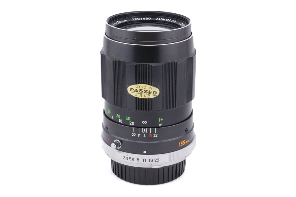Minolta 135mm f3.5 MC Tele Rokkor-QD