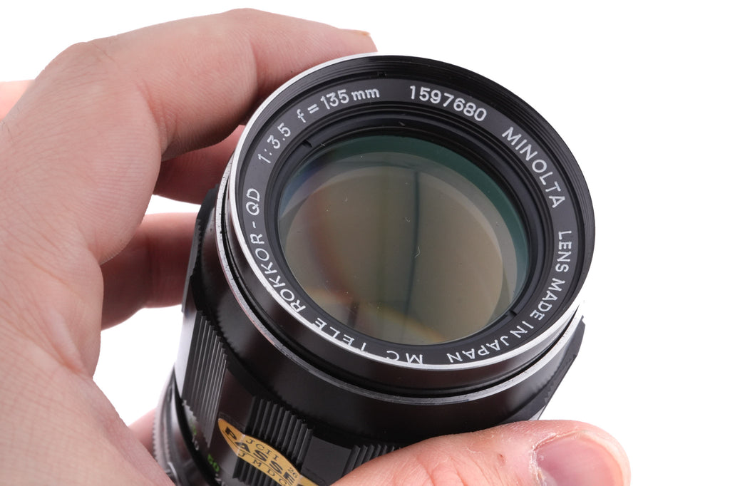 Minolta 135mm f3.5 MC Tele Rokkor-QD
