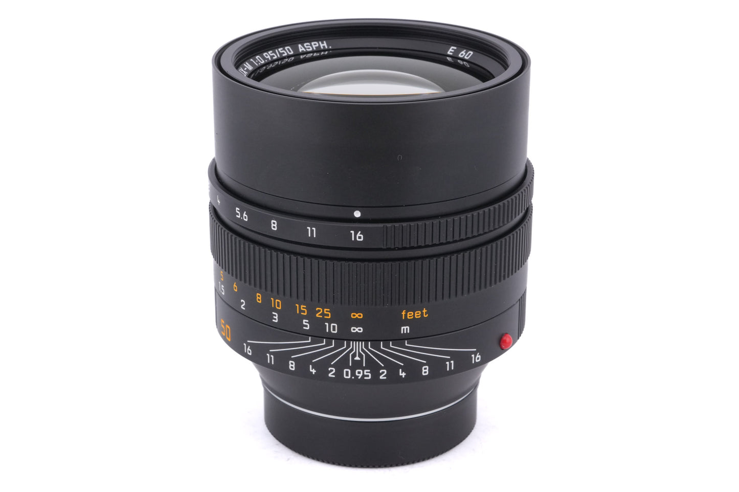 Leica 50mm f0.95 Noctilux-M ASPH. (Black, 11602)