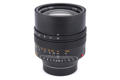 Leica 50mm f0.95 Noctilux-M ASPH. (Black, 11602)