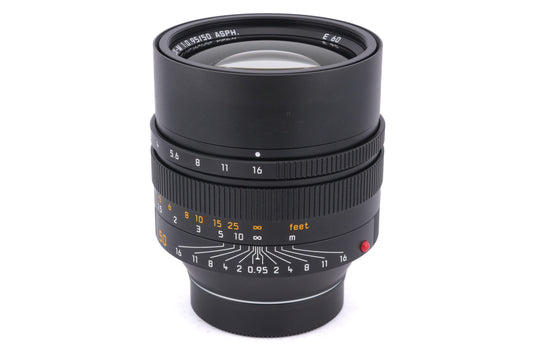 Leica 50mm f0.95 Noctilux-M ASPH. (Black, 11602)