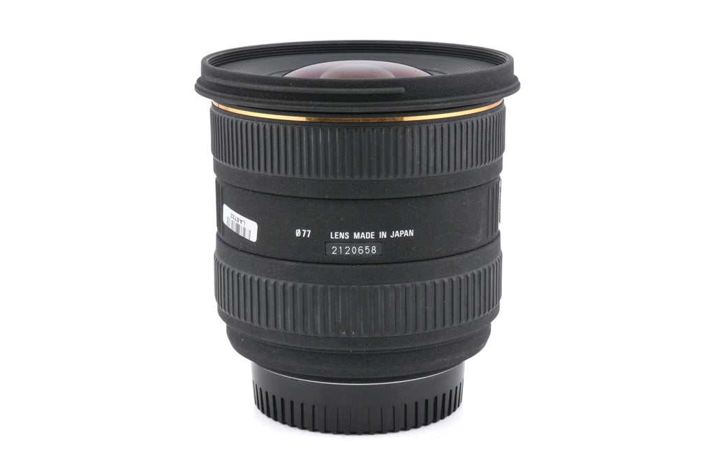Sigma 10-20mm f4-5.6 EX DC HSM