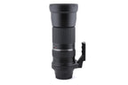 Tamron 150-600mm f5-6.3 SP DI VC USD (A011)