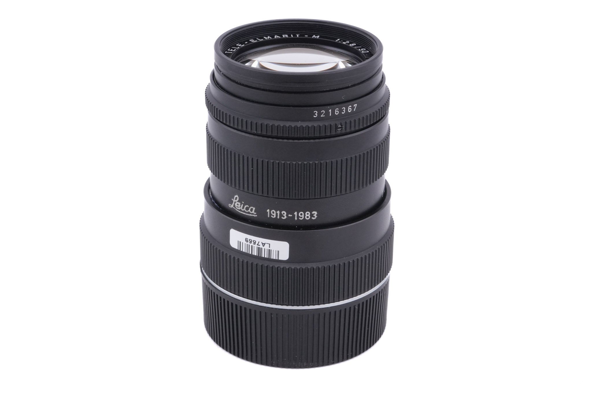 Leica 90mm f2.8 Tele-Elmarit-M (11800) + 39mm Collapsible Rubber Lens Hood (90mm f2.8 Tele-Elmarit-M) (11250)