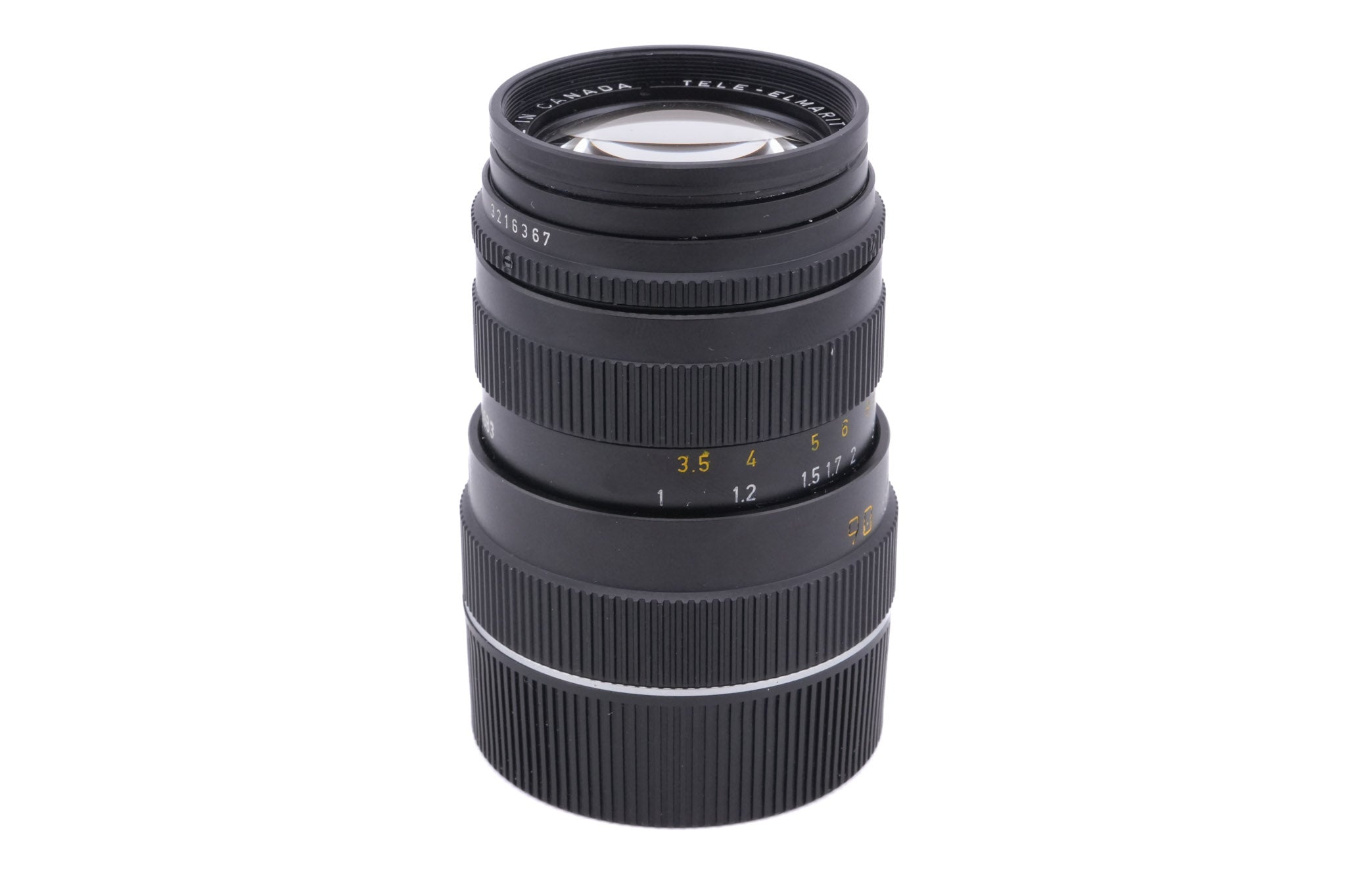 Leica 90mm f2.8 Tele-Elmarit-M (11800) + 39mm Collapsible Rubber Lens Hood (90mm f2.8 Tele-Elmarit-M) (11250)