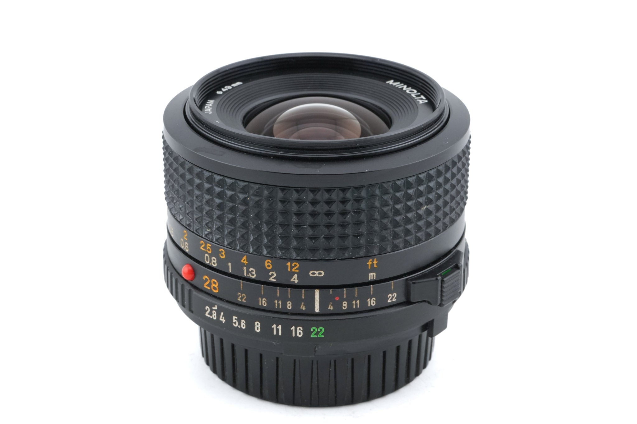Minolta 28mm f2.8 MD