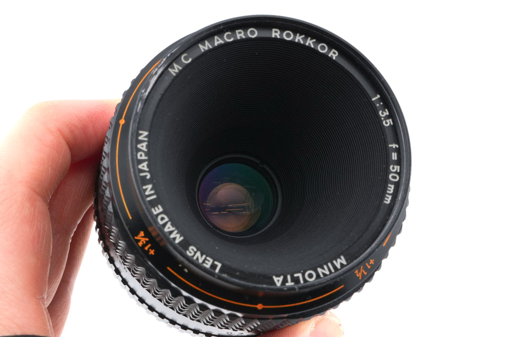 Minolta 50mm f3.5 MC Macro Rokkor