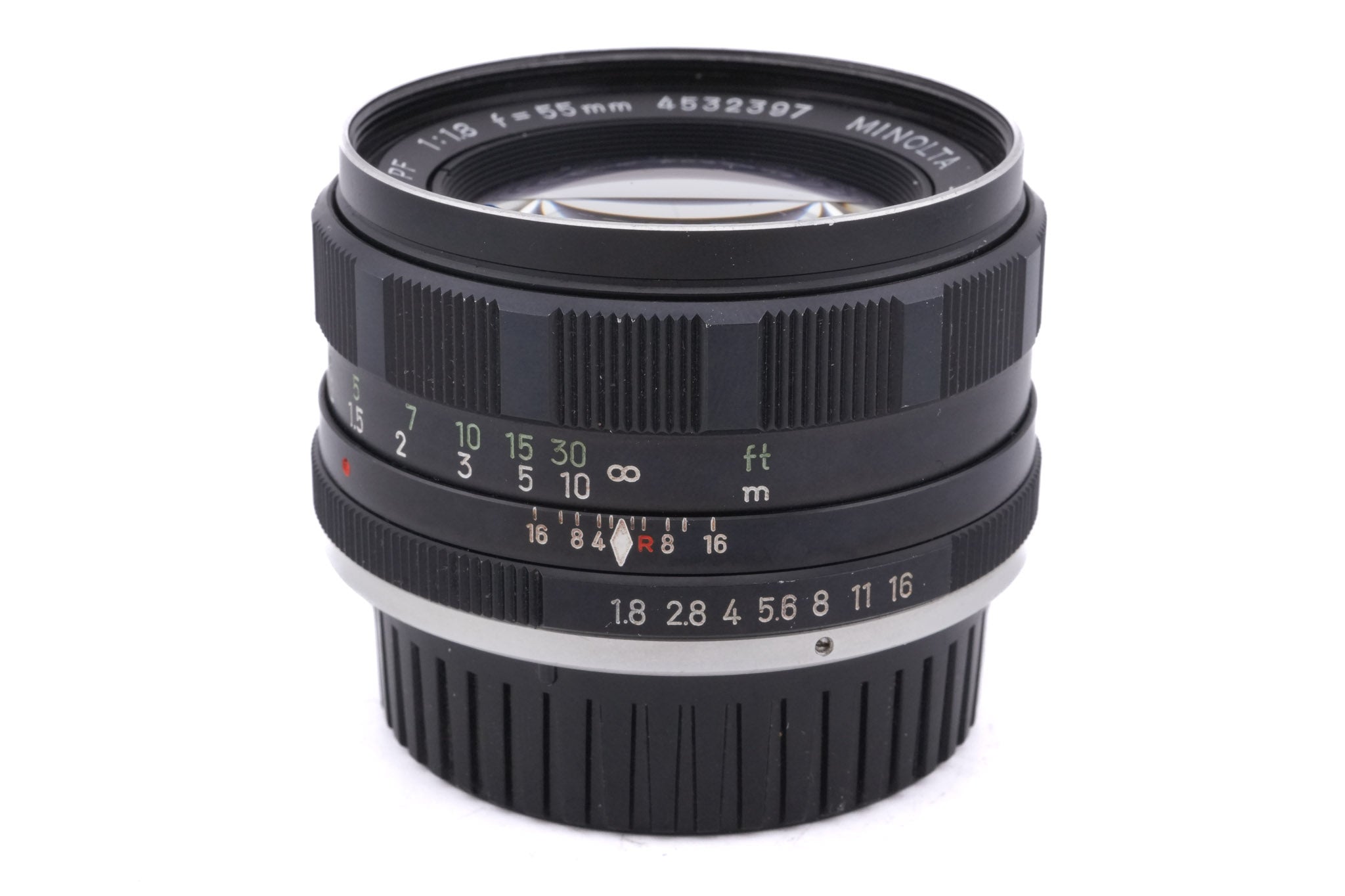 Minolta 55mm f1.8 Auto Rokkor-PF